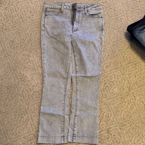 Articles Of Society Women's Straight Leg Jeans in Light Gray